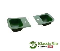 KFD240Z-22 DATSUN 240Z SEAT BELT POCKETS RIGHT AND LEFT